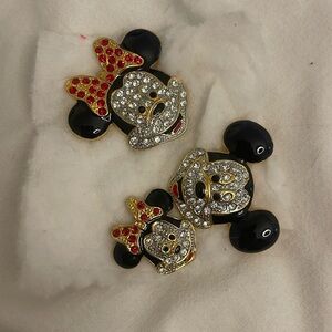 Set of 3 Mickey and Minnie Pins